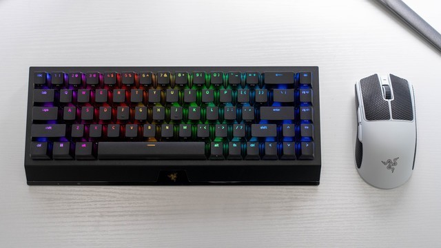 可玩性拉满的全能小键盘，雷蛇黑寡妇蜘蛛V4迷你无线版晒单