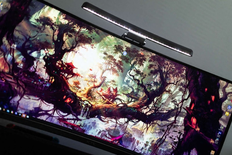 价廉物美，做工优秀，操控简单，VFZ曲面屏挂灯开箱