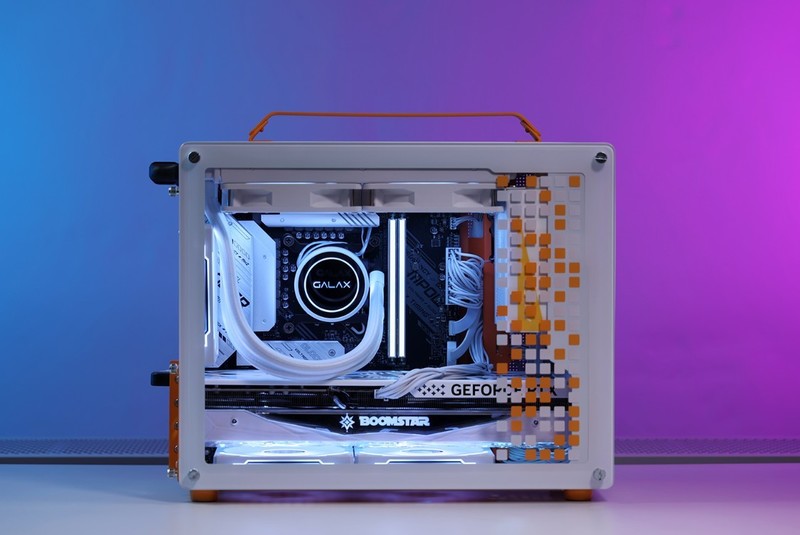 橙白小清新，不用花钱改色！乔思伯Z20搭配14600K+4070Ti Super装机