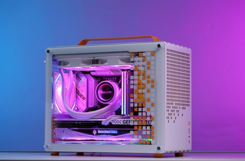 橙白小清新，不用花钱改色！乔思伯Z20搭配14600K+4070Ti Super装机