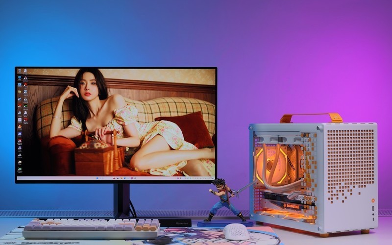 橙白小清新，不用花钱改色！乔思伯Z20搭配14600K+4070Ti Super装机