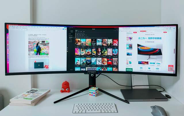 工作轻松三联屏，联合创新49吋显示器深度体验：5K分辨率+120Hz