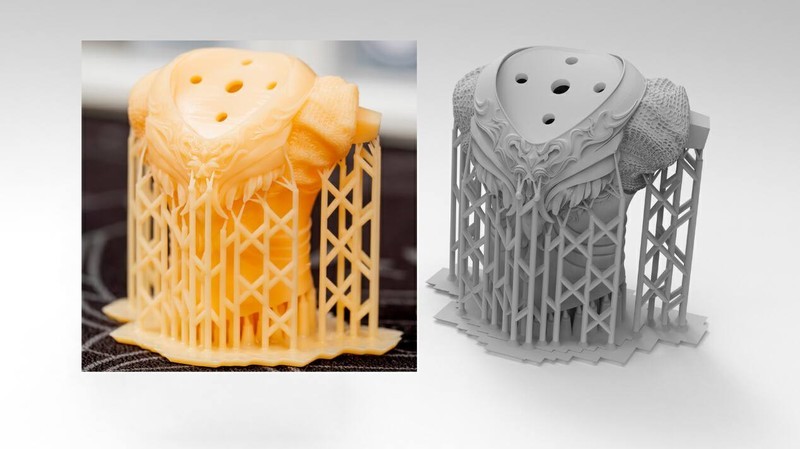 为了一套老头环雕塑连肝48小时，ELEGOO Saturn 3 光固化 3D 打印机评测