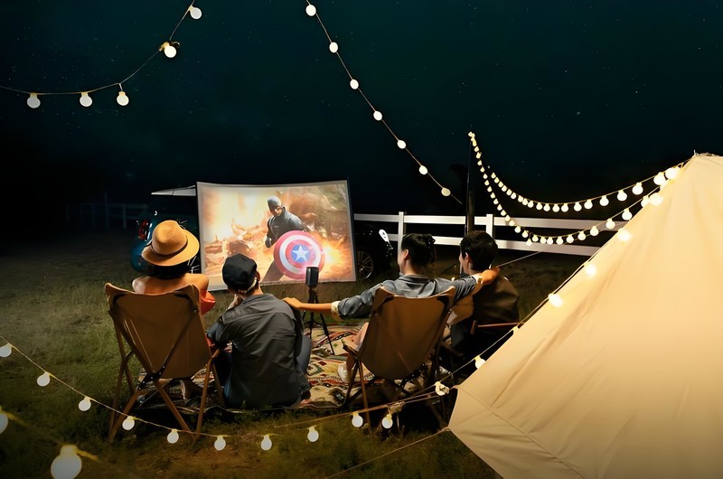 把电影院搬回家，一步到位之选， Vidda C2S 4K 三色激光投影