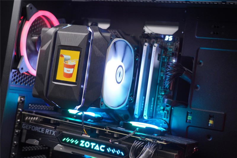 弯道超车？旗舰风冷搭载显示屏，泽洛幻瞳BEG600带你迈进新纪元！