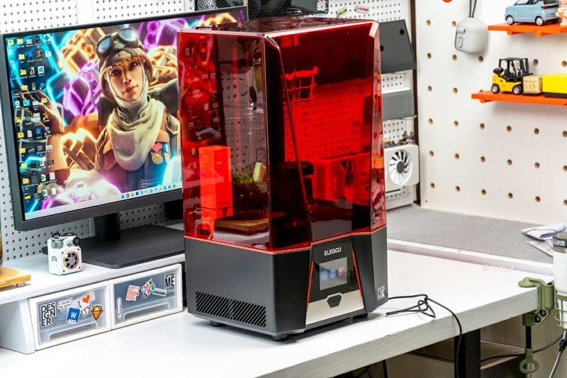 为了一套老头环雕塑连肝48小时，ELEGOO Saturn 3 光固化 3D 打印机评测