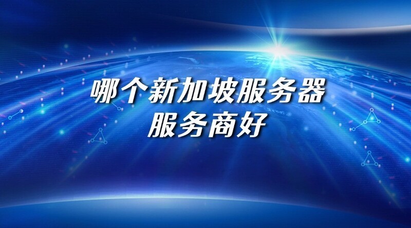 哪个新加坡服务器服务商好
