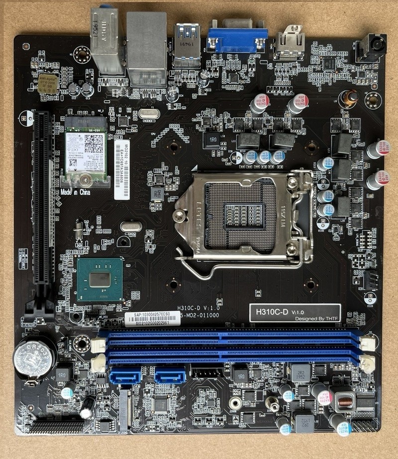 H310C-D主板的M2口不支持NVMe协议，只支持SATA协议！