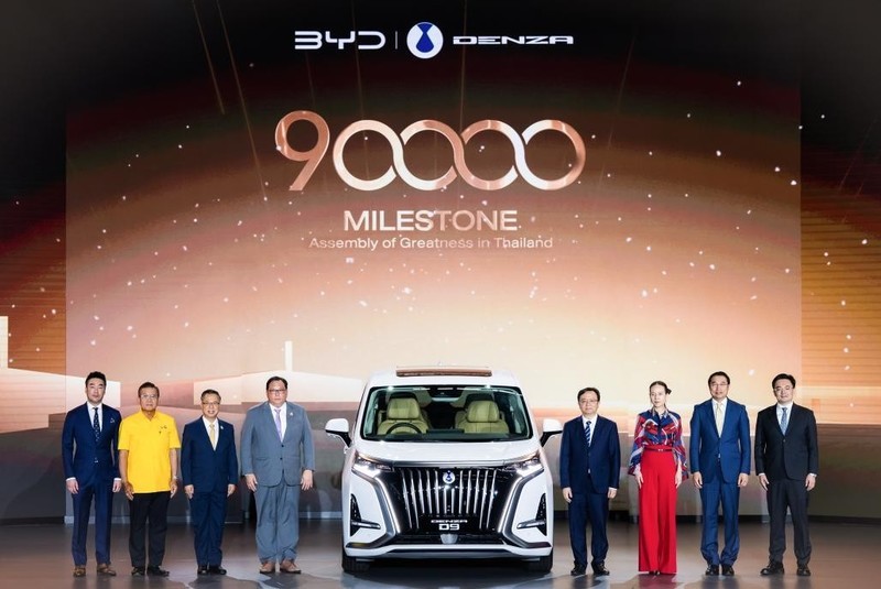 比亚迪泰国罗勇工厂达成 9 万辆交付里程碑 见证中泰绿色合作成果