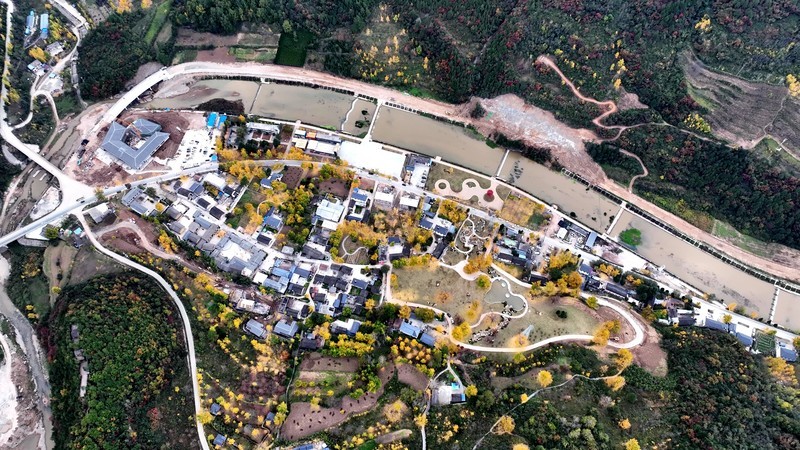 甘肃省陇南徽县田河风光