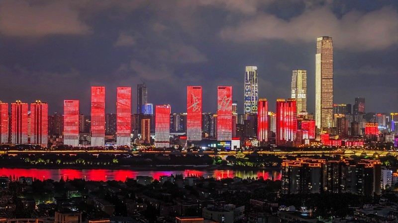 初夏西湖的入夜时分#长沙#Mavic3置换Pro后试机有感