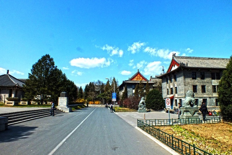 春天的北大校园