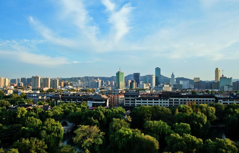 九月九登高——超然楼俯拍
