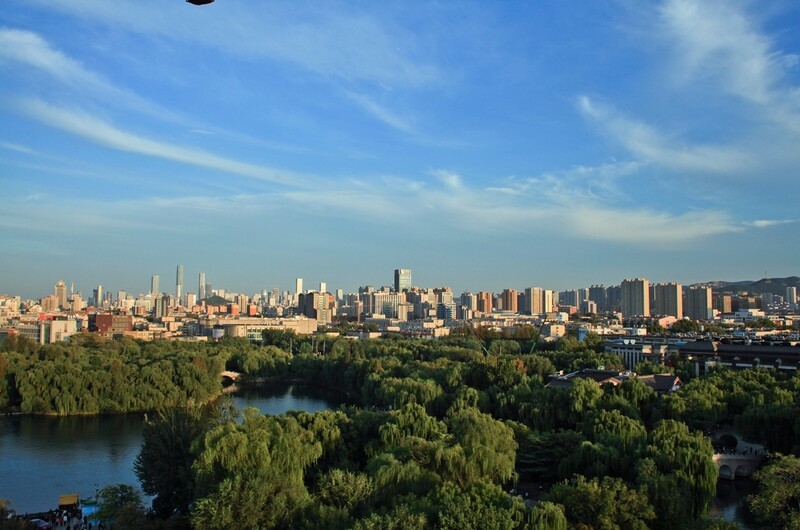 九月九登高——超然楼俯拍