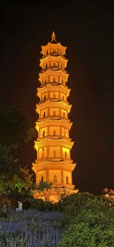 莲花山夜景
