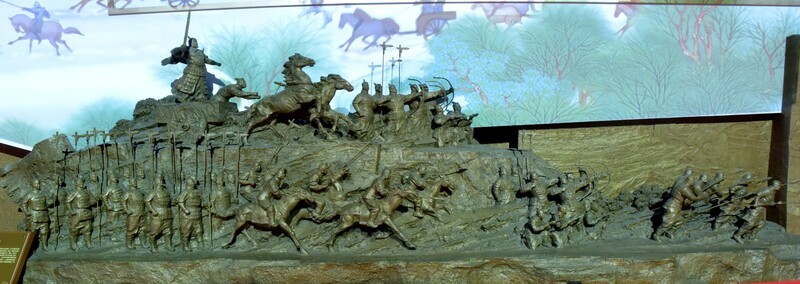 辽阳 · 平胡楼展馆内的雕塑