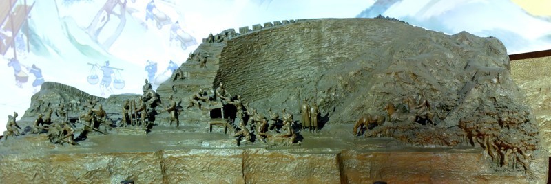 辽阳 · 平胡楼展馆内的雕塑