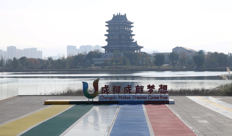 青龙湖湿地公园游拍