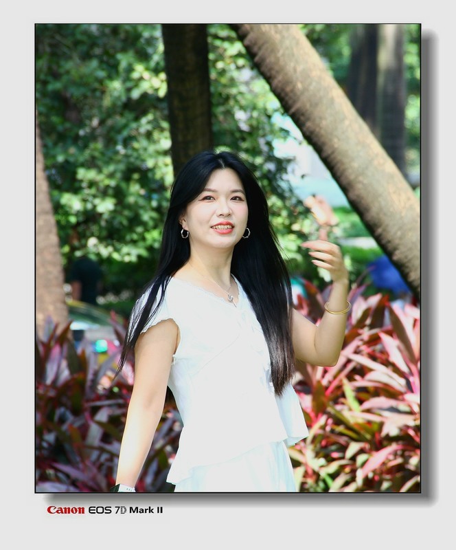 麓湖的最后篇-公园里的人像。