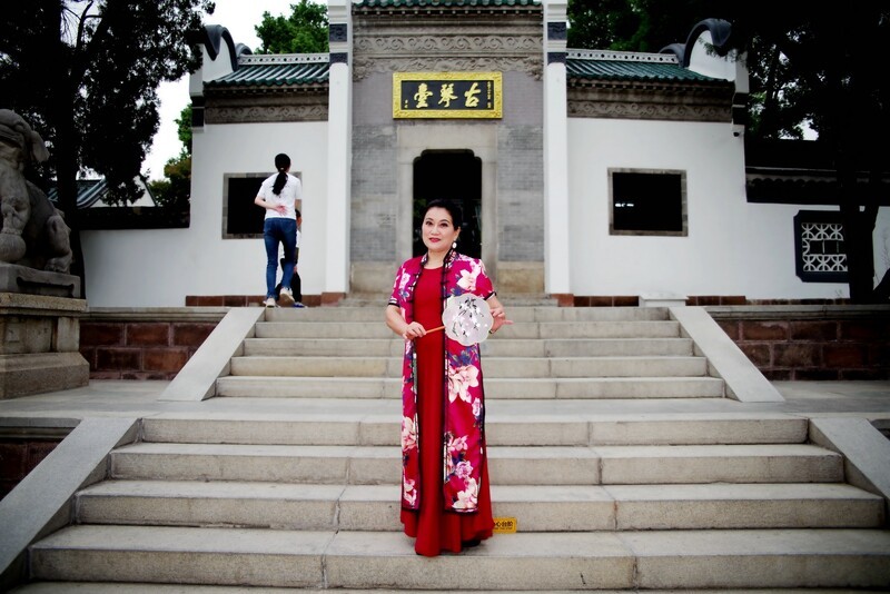 环境人像---高山流水古琴台！