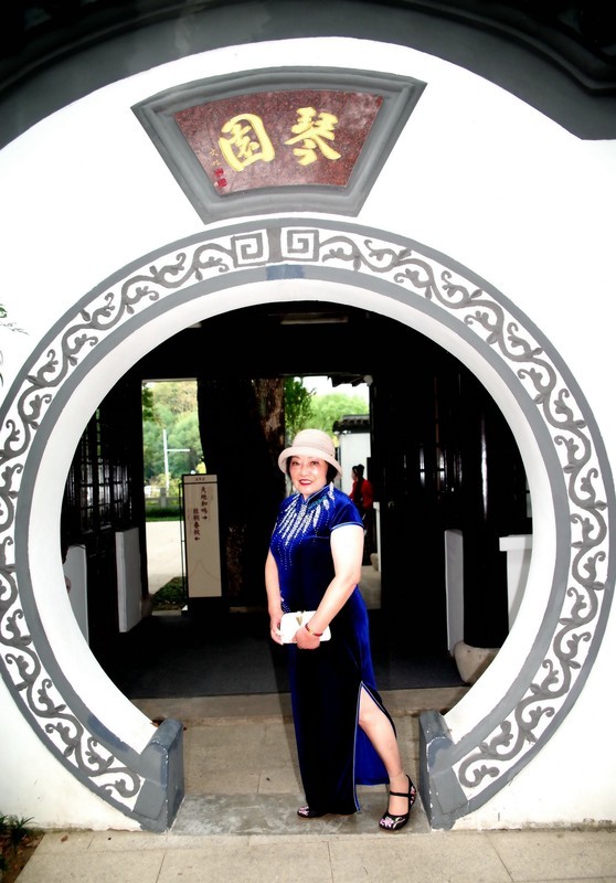 环境人像---高山流水古琴台！