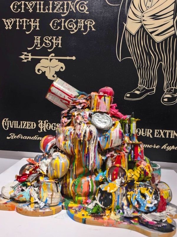 万唯艺术馆展品随拍