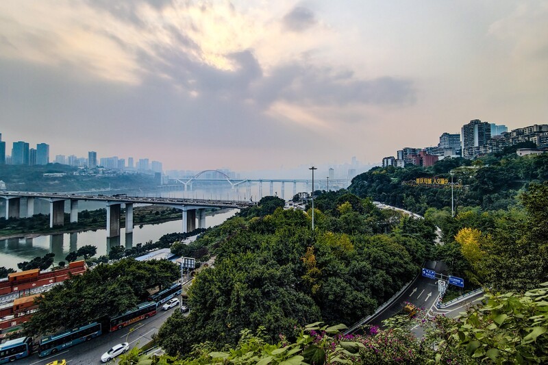 山城步道观风景
