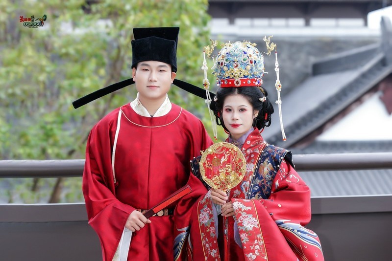 【锦绣红妆，明制良缘】---忠义、禹芬