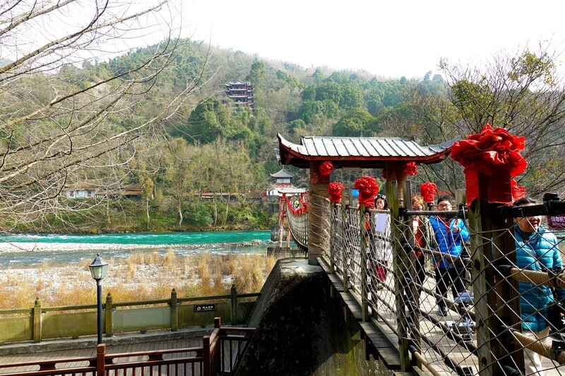 古老的安澜索桥