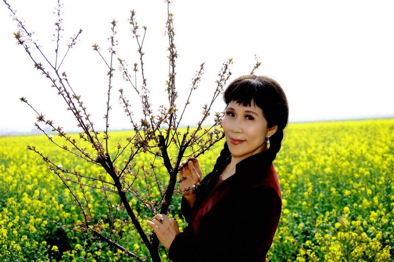 环境人像---油菜花田！