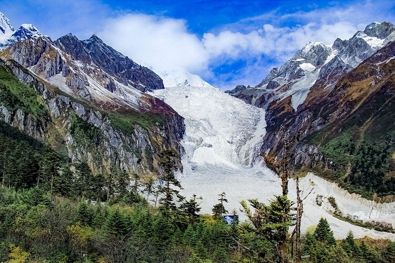 旅游天地（6）-----贡嘎冰川