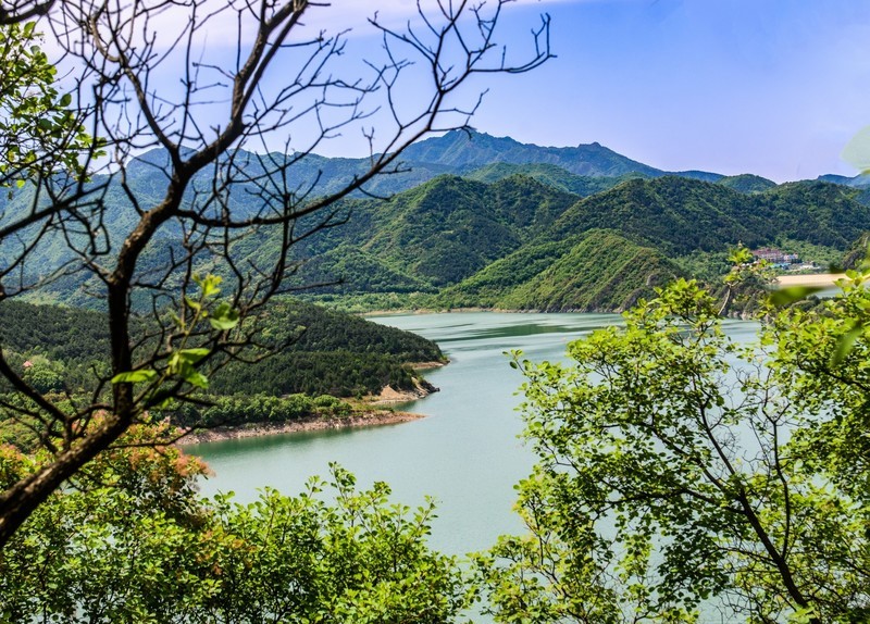 绿水青山金海湖