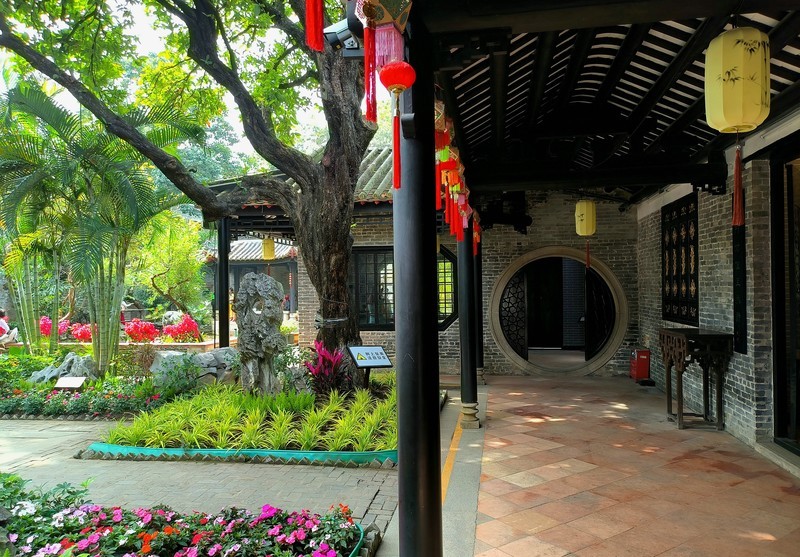 佛山古迹-梁园。