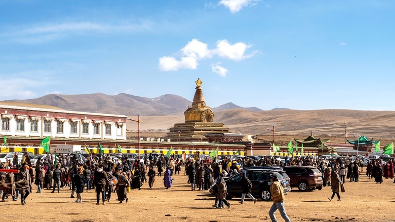 四川--阿坝县莫郎节【19】各莫寺