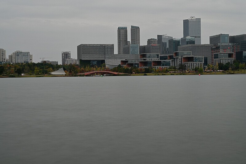 成都兴隆湖初冬景色