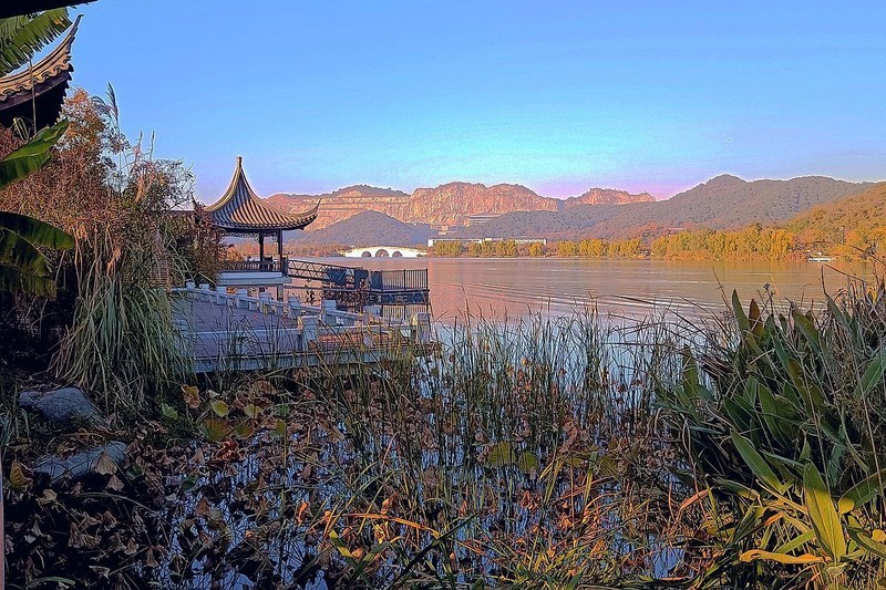 杭州西湖区铜鉴湖游随拍