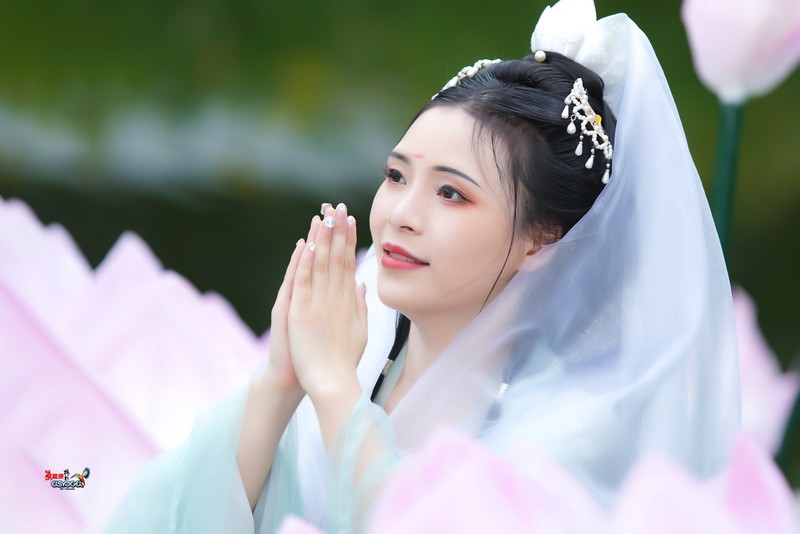 【莲池仙影·净瓶渡尘】---佳佳