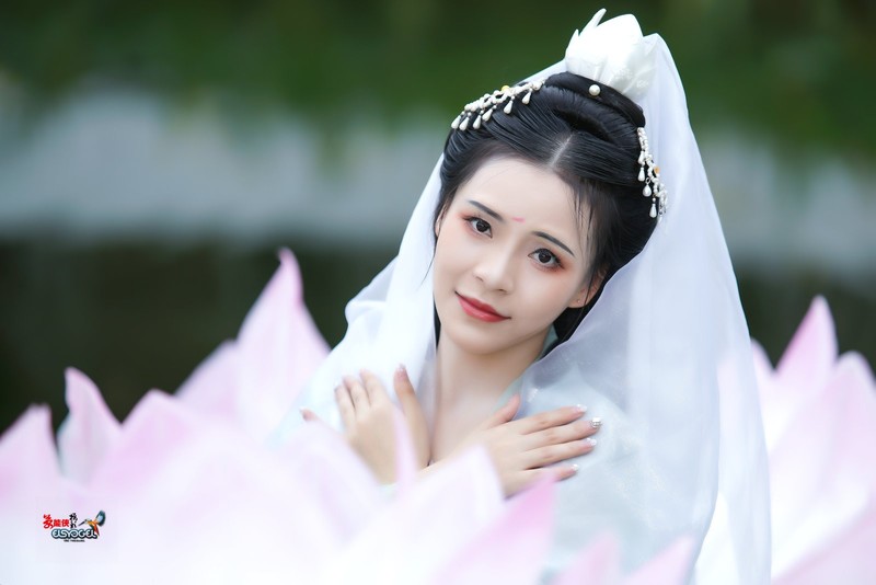 【莲池仙影·净瓶渡尘】---佳佳