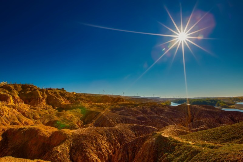新疆五彩滩风景 13