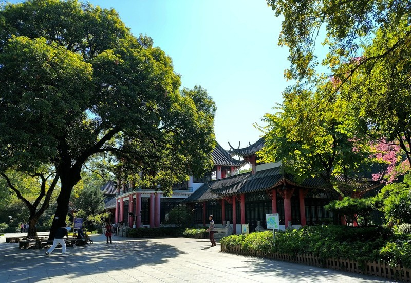 禅城的旧公园。