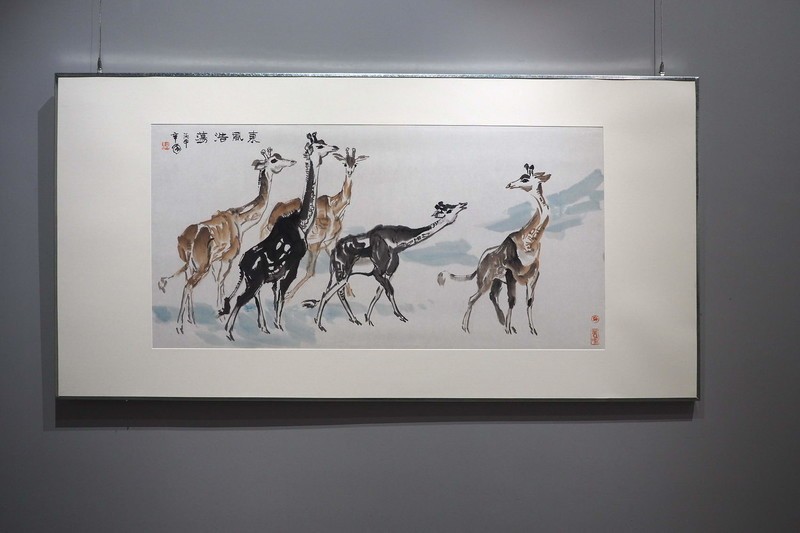 《呦呦鹿鸣·笔墨传情——张辛国先生诞辰100周年回顾展》下