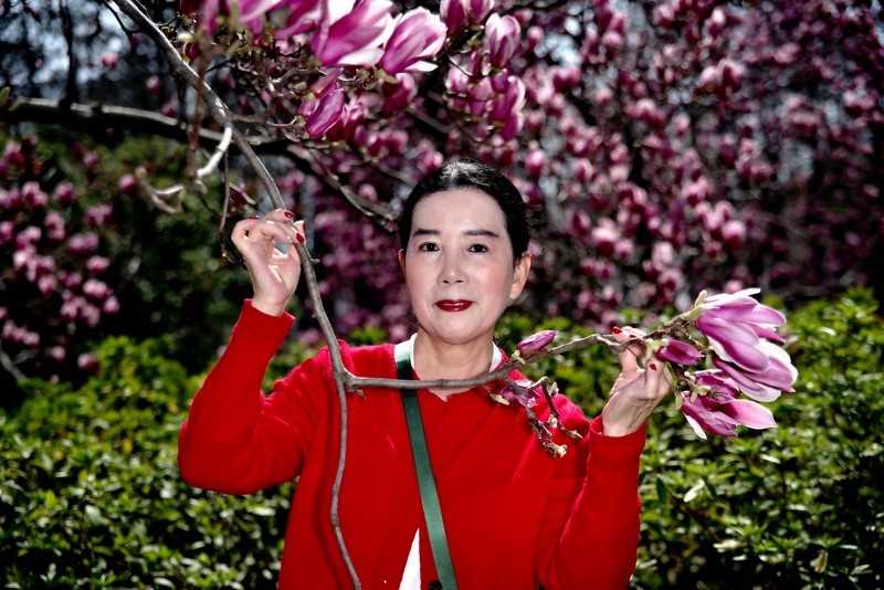 环境人像---青山公园踏青！