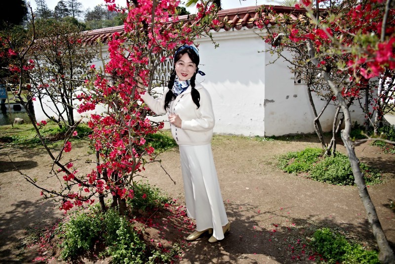 环境人像---青山公园踏青！