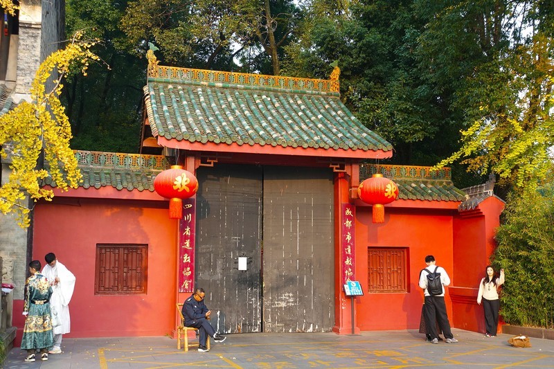 走进千年道观”青羊宫“