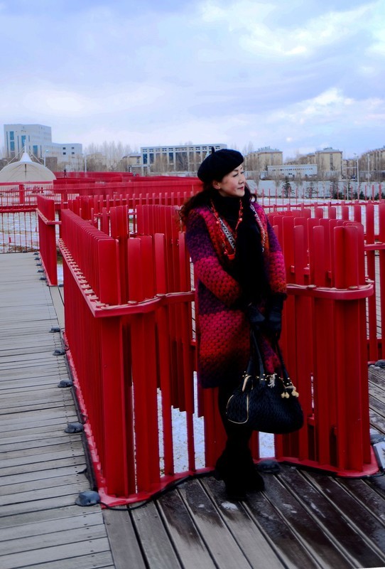 冬日——小提琴长廊人像（1）