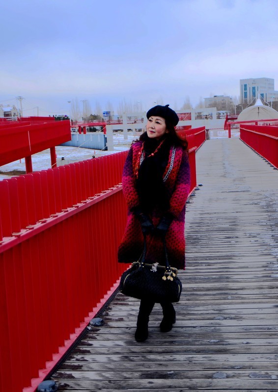 冬日——小提琴长廊人像（1）