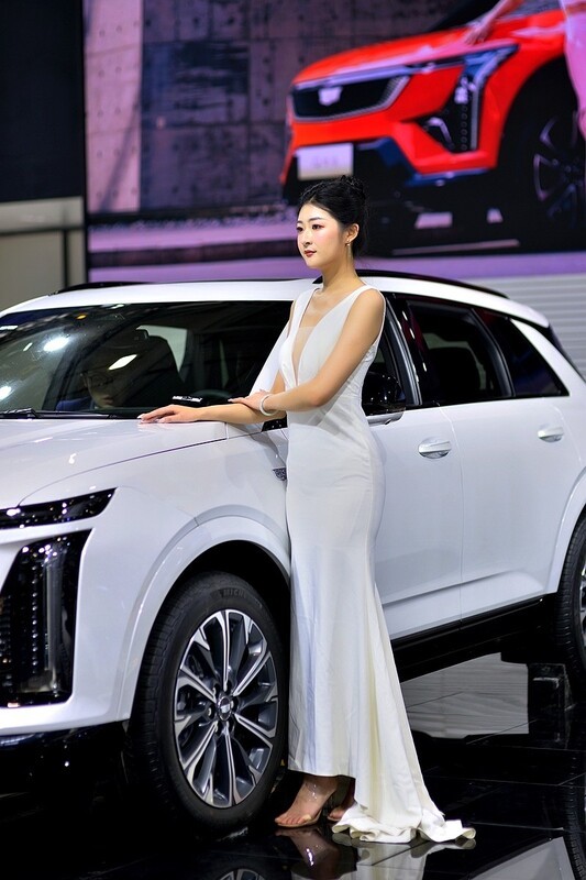 【视觉光影】齐鲁春季（国际）车展 车模（9）