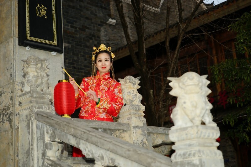 环境人像---汉口里的贺岁！
