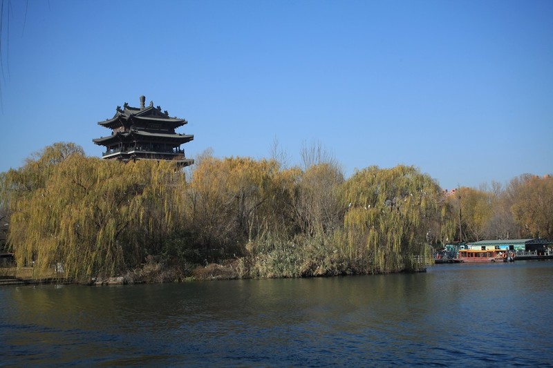 冬日——明湖随拍