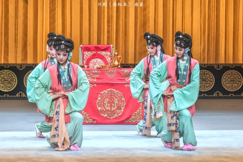 舞台摄影：川剧《梁红玉》（府宴）